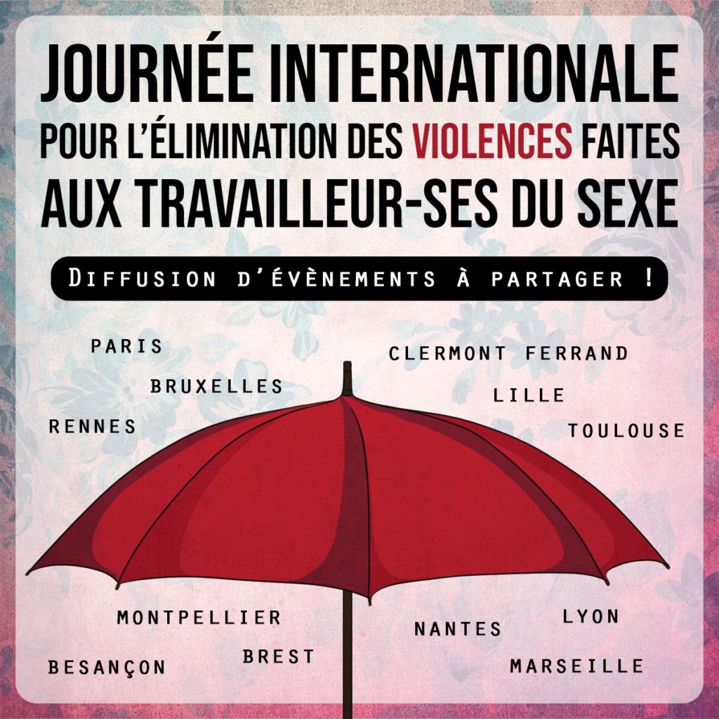 Rassemblements en France et Belgique pour le #Dec17 #IDEVASW journée mondiale contre violences